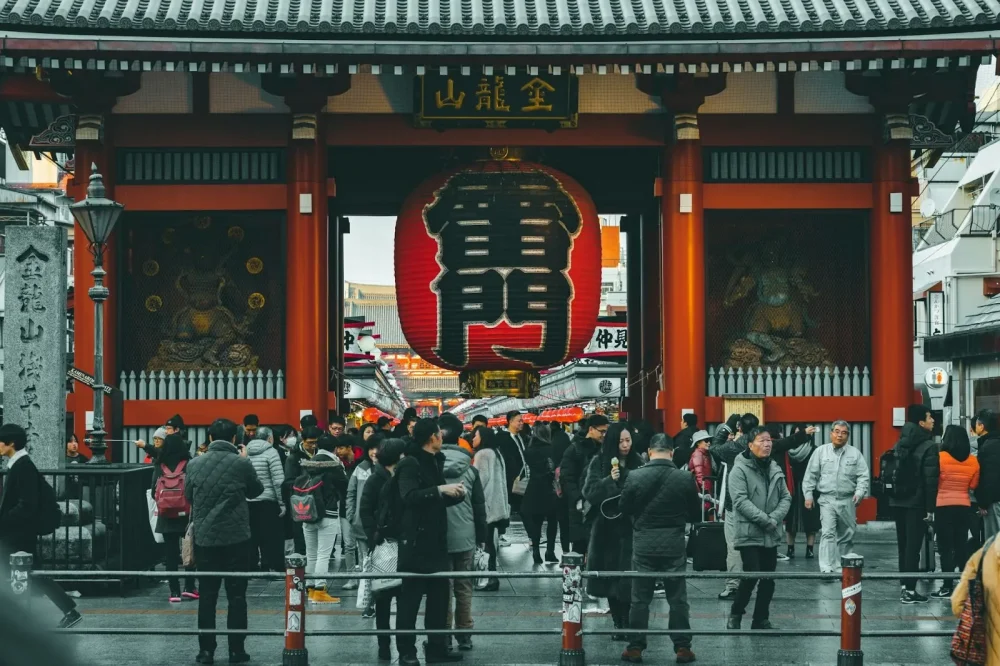 Kaminarimon, Asakusa.