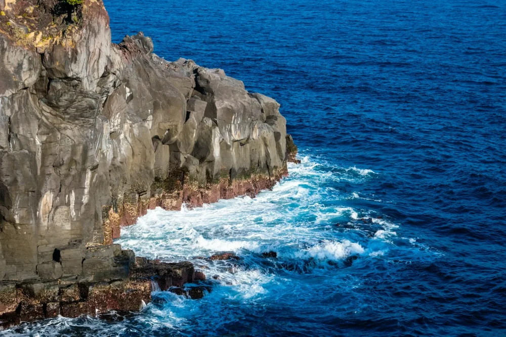 Paisajes de la costa de Jōgasaki