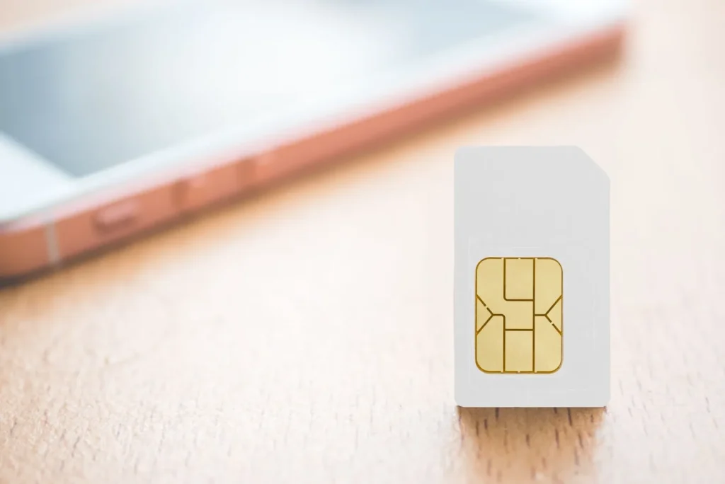 Cartões SIM pré-pagos e smartphones