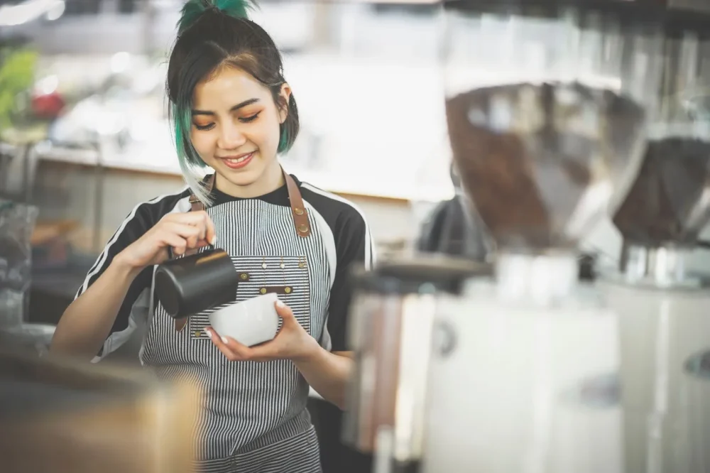 Foreign women working part-time in Japan