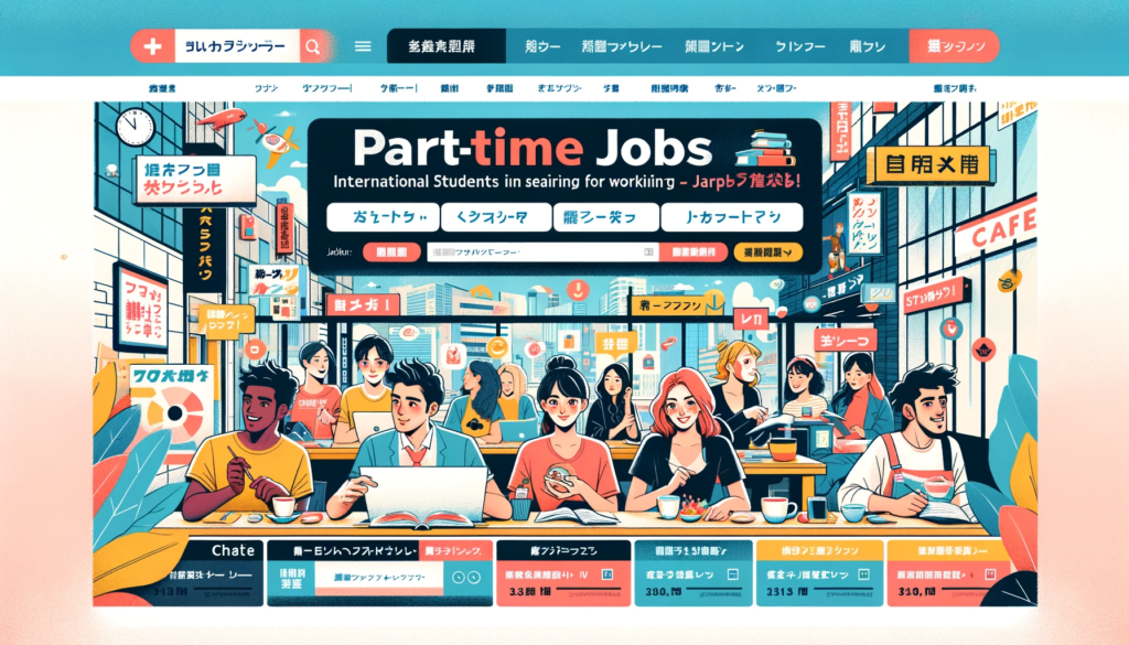 Part-time job site for international students